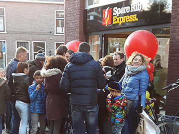 Spare Rib Express bezorgrestaurant in Woerden